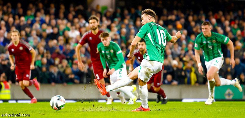 أيرلندا الشمالية وبلغاريا تكسبان بيلاروسيا ولوكسمبورج