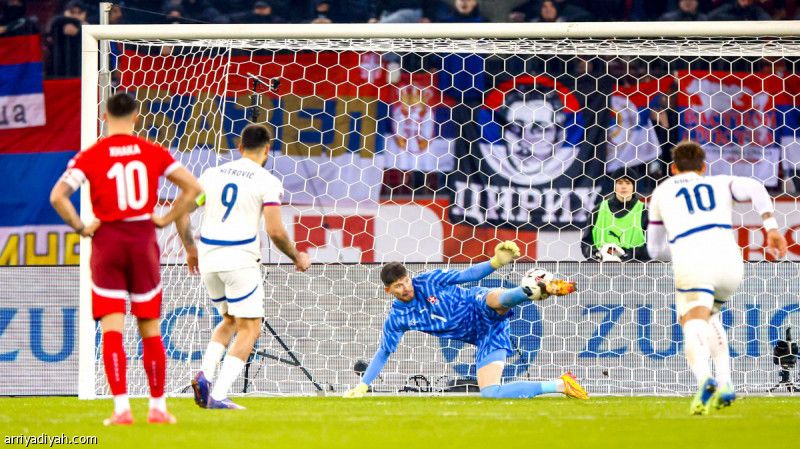 صربيا تتعادل.. وميتروفيتش يهدر جزائية