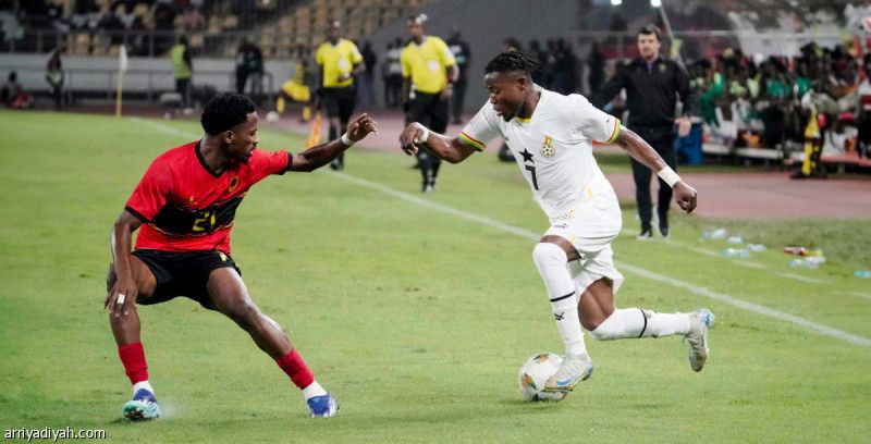 أنجولا تبدد أحلام غانا وتنعش فرص السودان