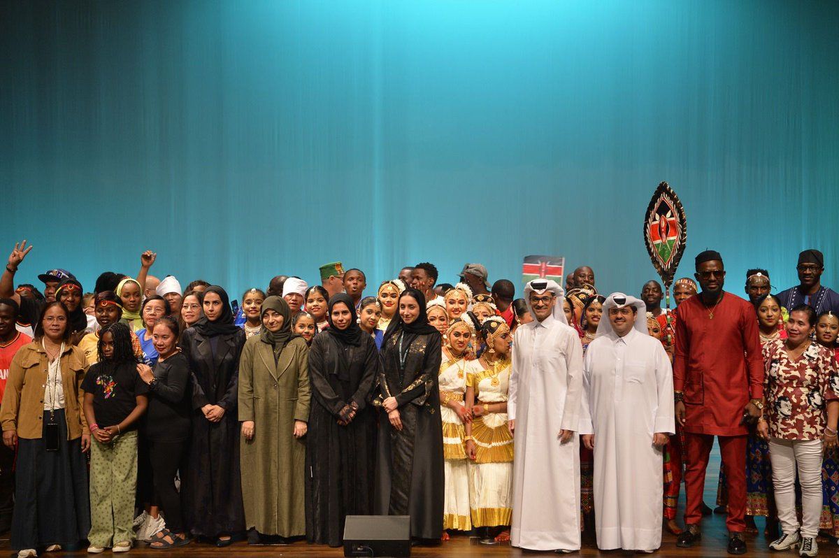 وزارة العمل تحتفل باليوم الدولي للتسامح بالتعاون مع مؤسسة قطر وصندوق دعم وتأمين العمال