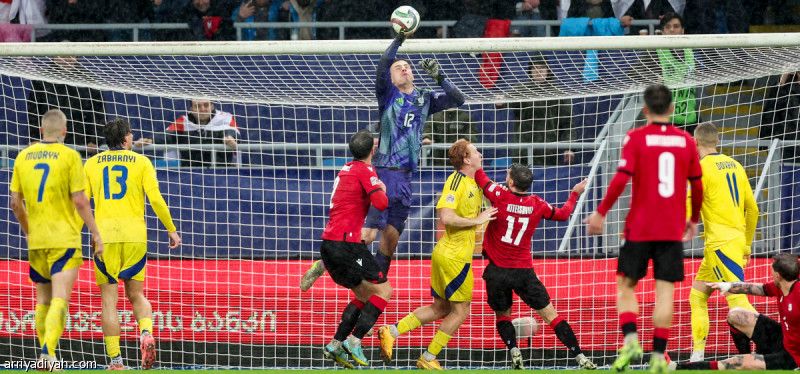 جورجيا تخطف نقطة من أوكرانيا