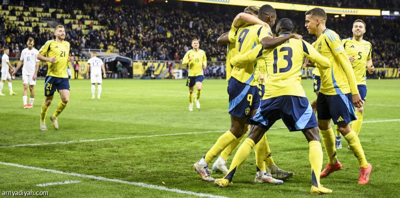 السويد تكسب سلوفاكيا.. وألبانيا والتشيك تتعادلان