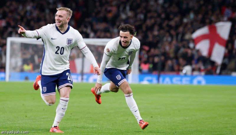 دوري الأمم.. إنجلترا تصعد إلى المستوى الأول
