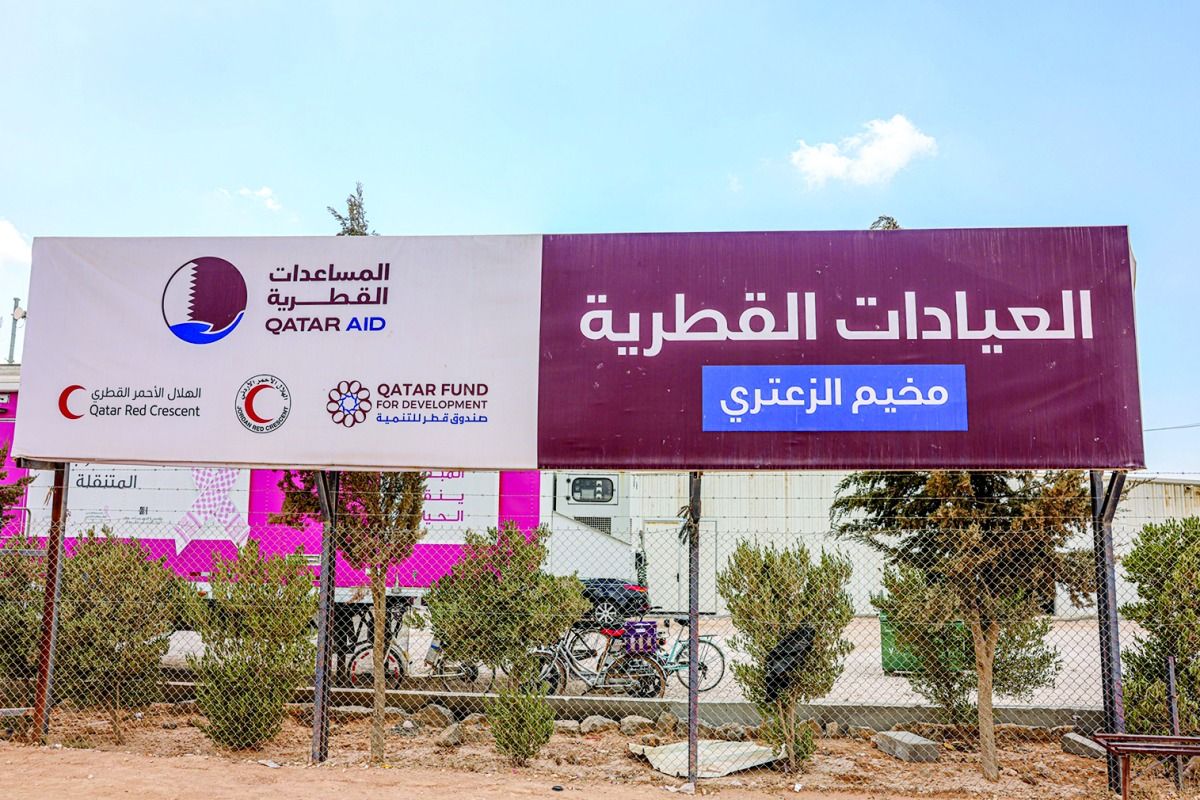 31 ألف مستفيد من عيادة الهلال القطري بمخيم الزعتري