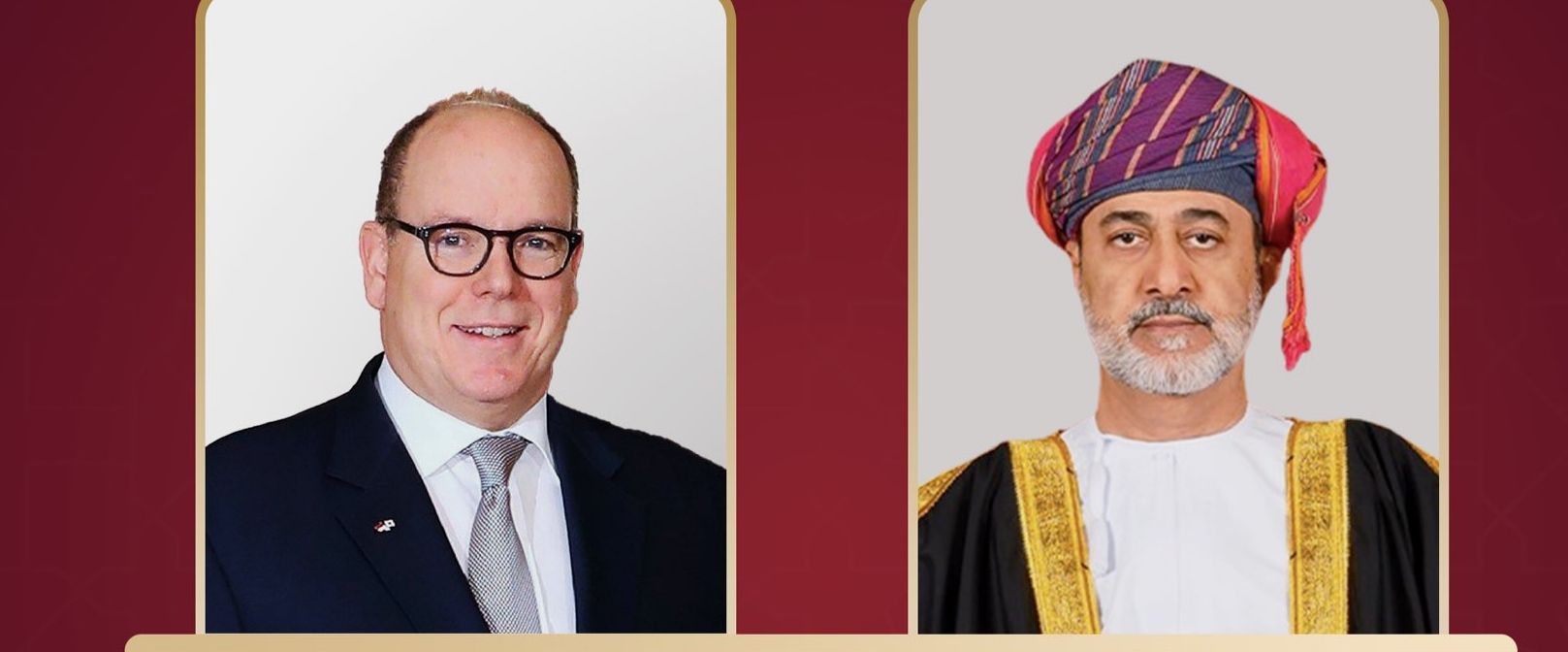 جلالة السلطان يبعث برقية تهنئة إلى أمير موناكو