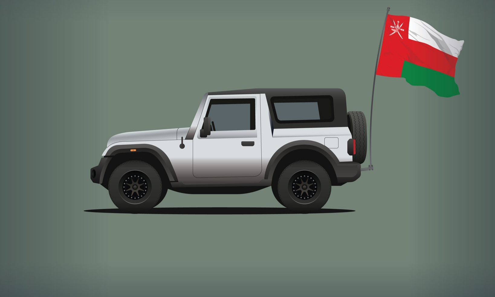 شرطة عمان تحذر من وضع أعمدة أو أدوات طويلة على المركبات