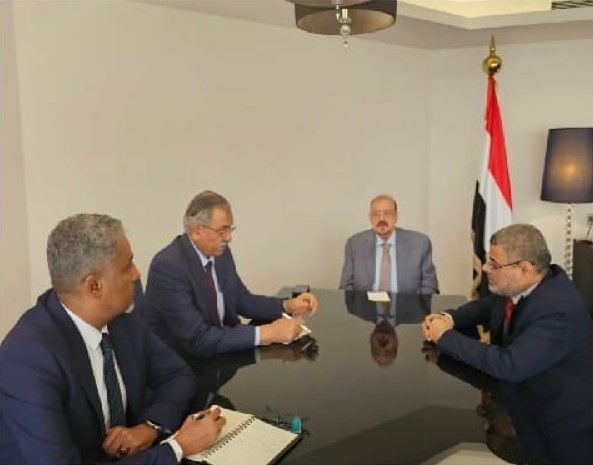 رئاسة البرلمان تناقش الترتيبات اللازمة لاستئناف انعقاد جلسات المجلس وتلتقي السفير السعودي لدى اليمن