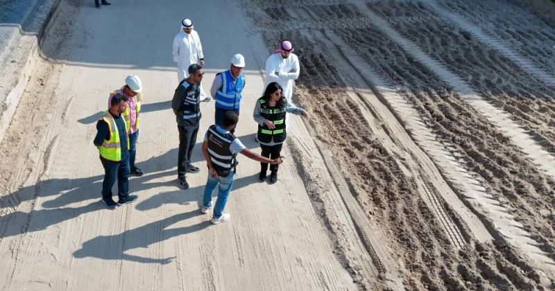 المشعان تتفقد أعمال صيانة طريق الدائري السابع: لاستعجال المراحل التنفيذية
