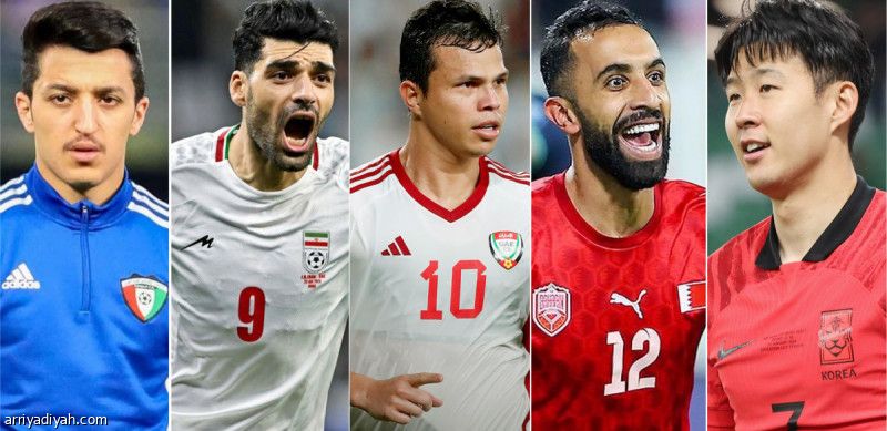 «فيفا» يضم دحام وعبد الجبار إلى نجوم لمعت في آسيا