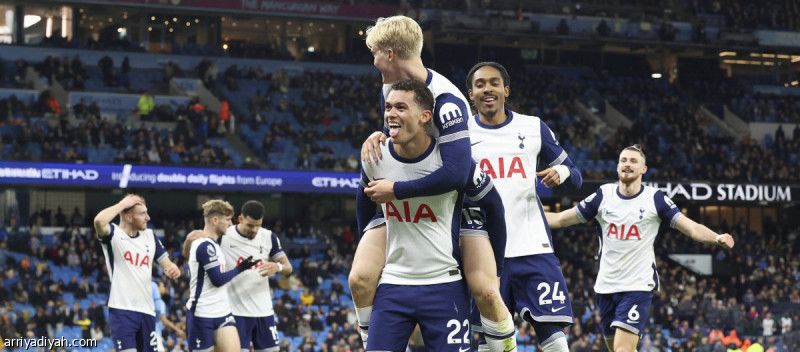 توتنهام يقسو على سيتي جوارديولا برباعية