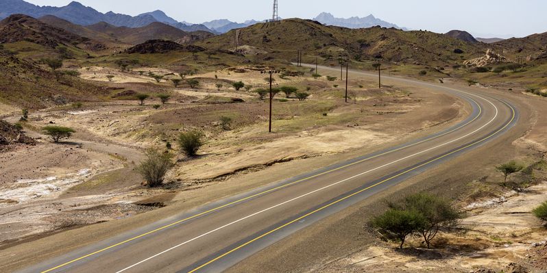إنجاز في الإصلاحات بطريق وادي حيبي بنسبة 94 بالمائة