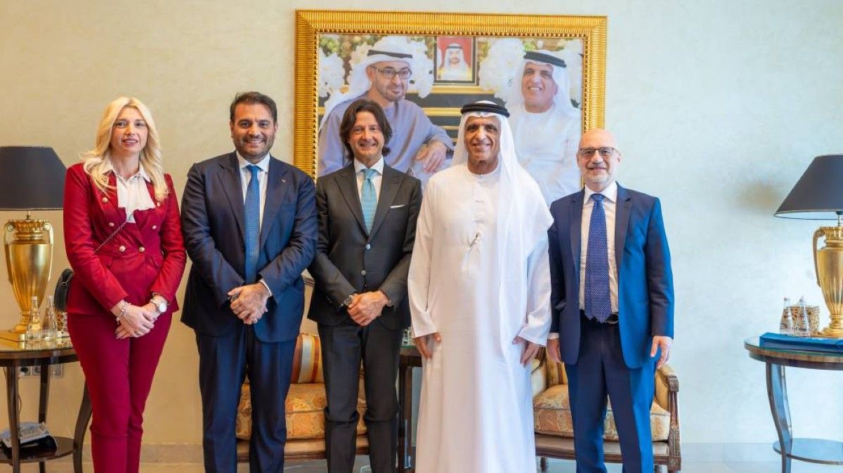 سعود بن صقر يبحث تعزيز العلاقات مع إيطاليا في مختلف المجالات