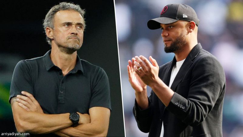 إنريكي وكومباني.. الخبرة في مواجهة الجيل الجديد