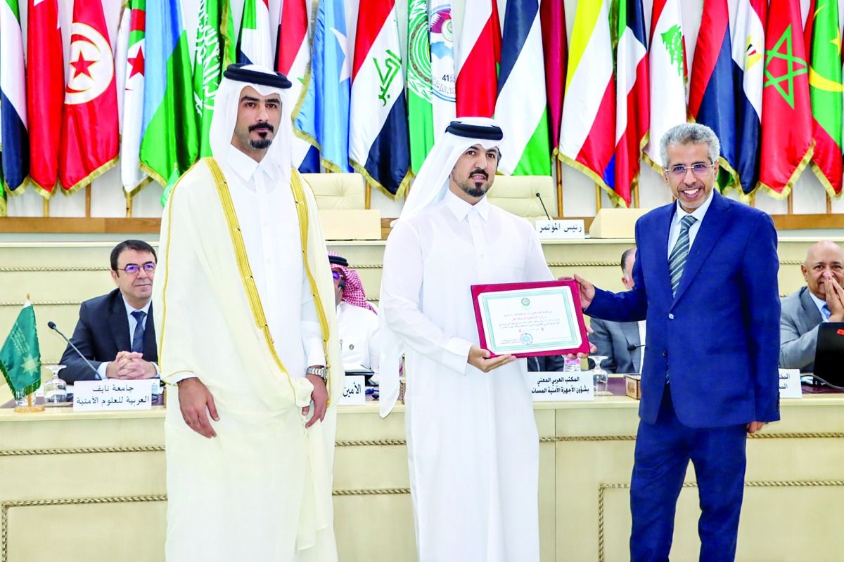 قطر تفوز بجائزة أفضل تعاون في مكافحة المخدرات إقليمياً ودولياً