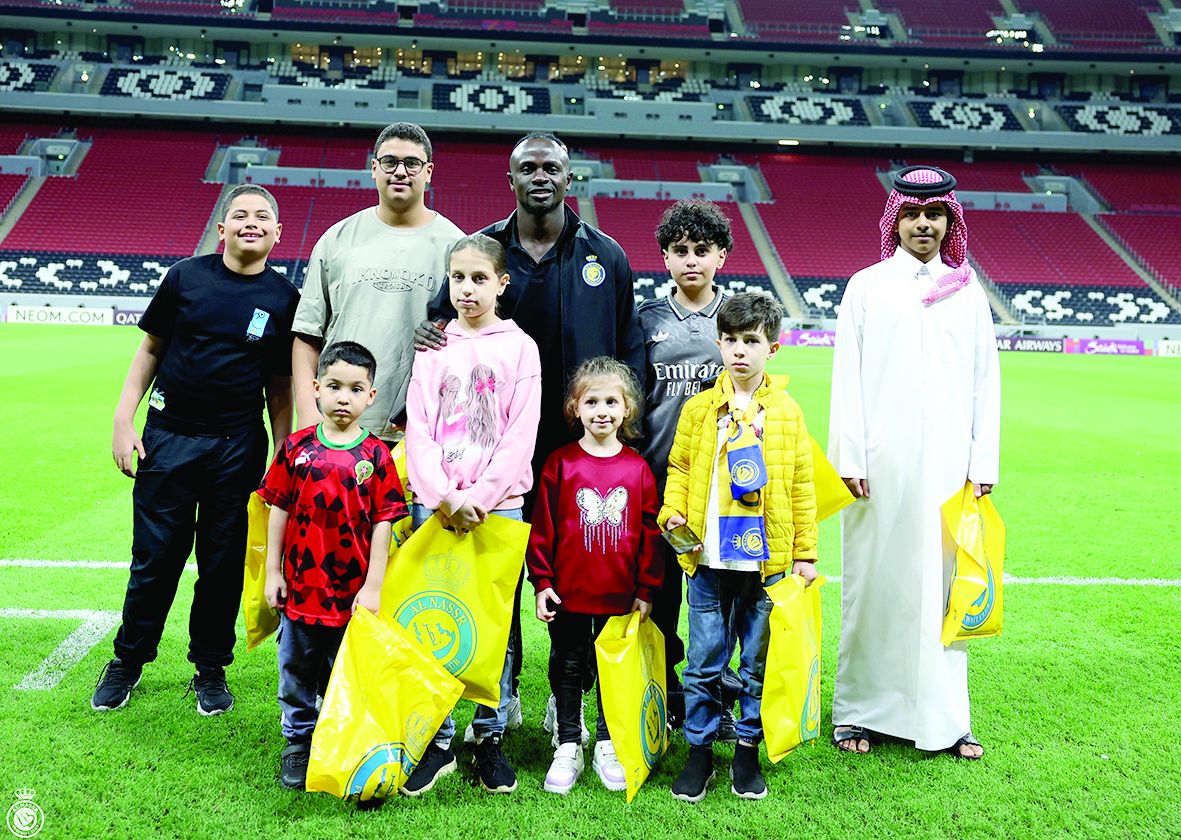 «القطرية للسرطان» و«النصر السعودي» يدعمان الأطفال المرضى