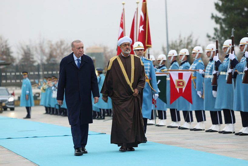 بيانُ مشتركُ يؤكد على عمق العلاقات الأخوية بين سلطنة عمان وتركيا