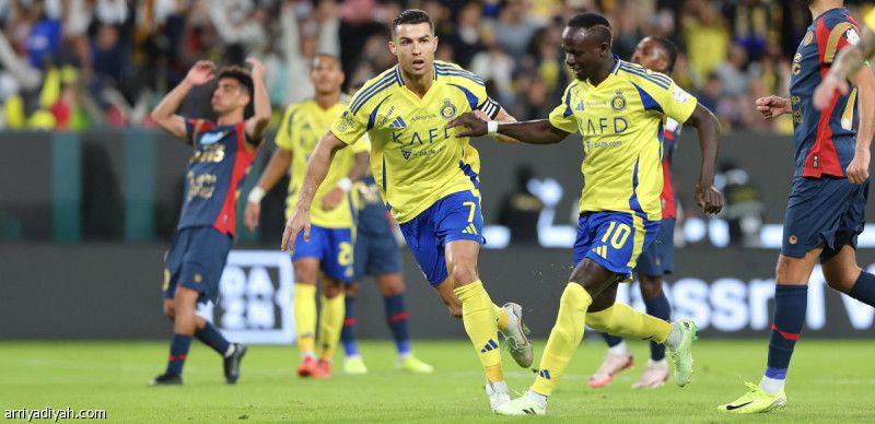 فوز سابع على ضمك يعادل ثالث أطول سلسلة نصراوية