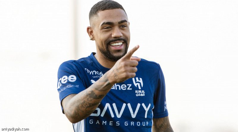 بعد العودة.. مالكوم يستهدف أول مساهمة أمام الشباب