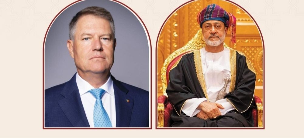 جلالة السُّلطان يهنئ رئيس رومانيا بالعيد الوطني لبلاده