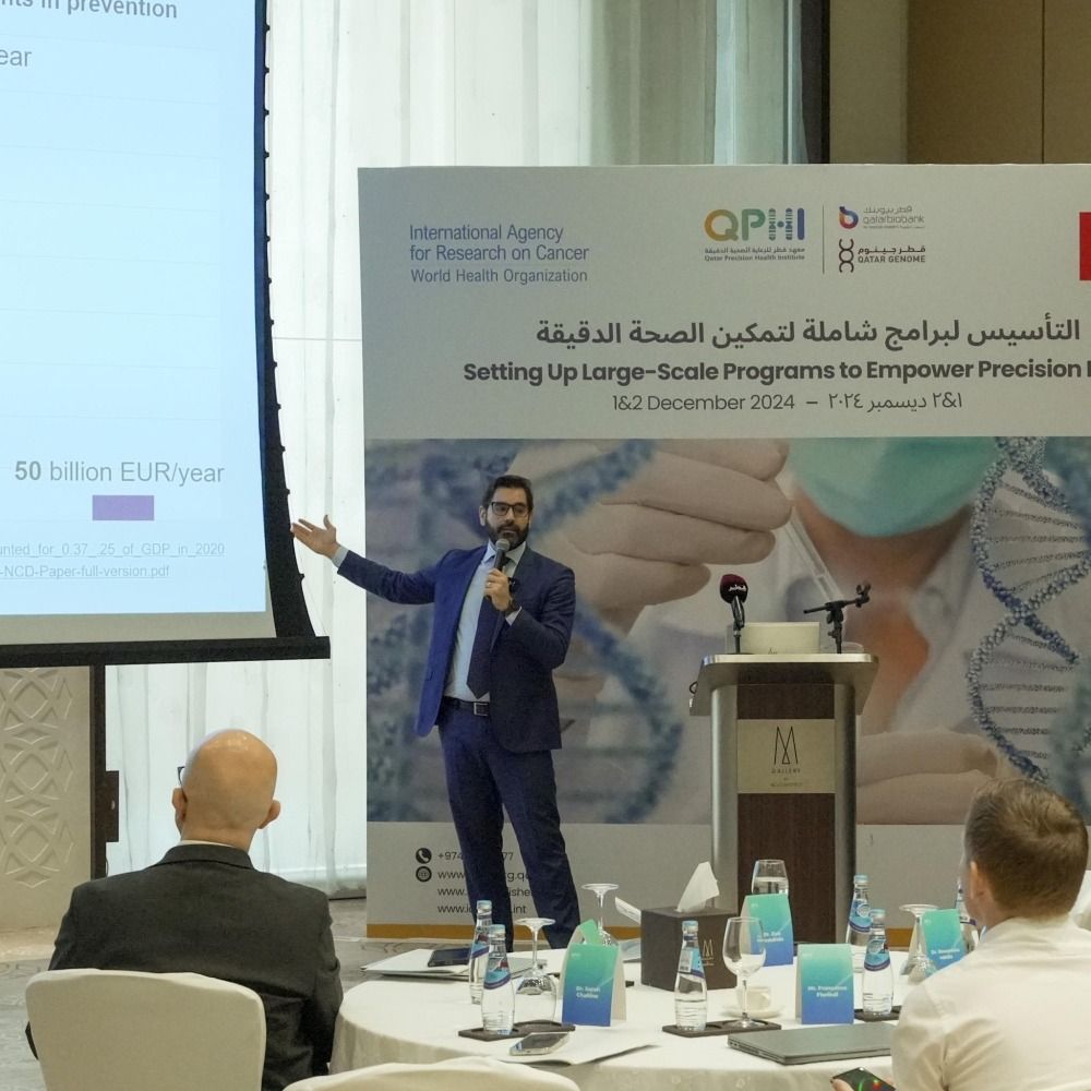 معهد قطر للرعاية الصحية الدقيقة ينظم ورشة عمل حول الجوانب الفنية لبرامج الجينوم