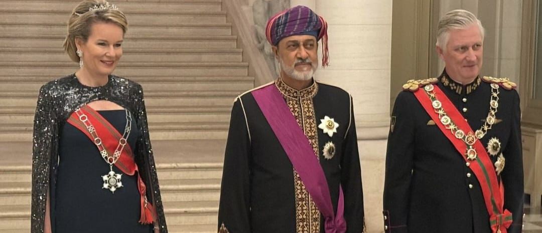 جلالةُ السُّلطان يعبّر عن فخره بالحوار البنّاء مع جلالةِ ملك البلجيكيين