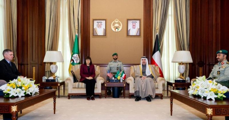 رئيس الحرس الوطني يشيد بالعلاقات المتميزة بين الكويت والولايات المتحدة