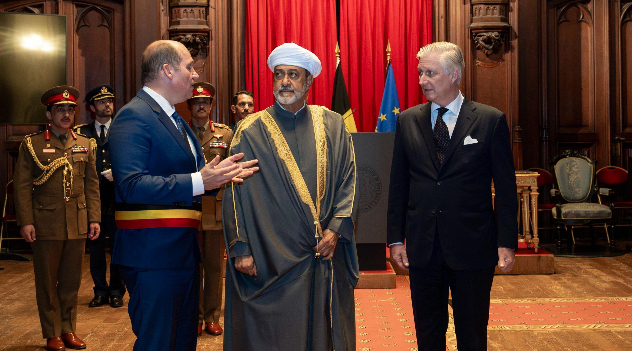 جلالةِ السُّلطان المعظم يختتم زيارته إلى مملكة ‎بلجيكا