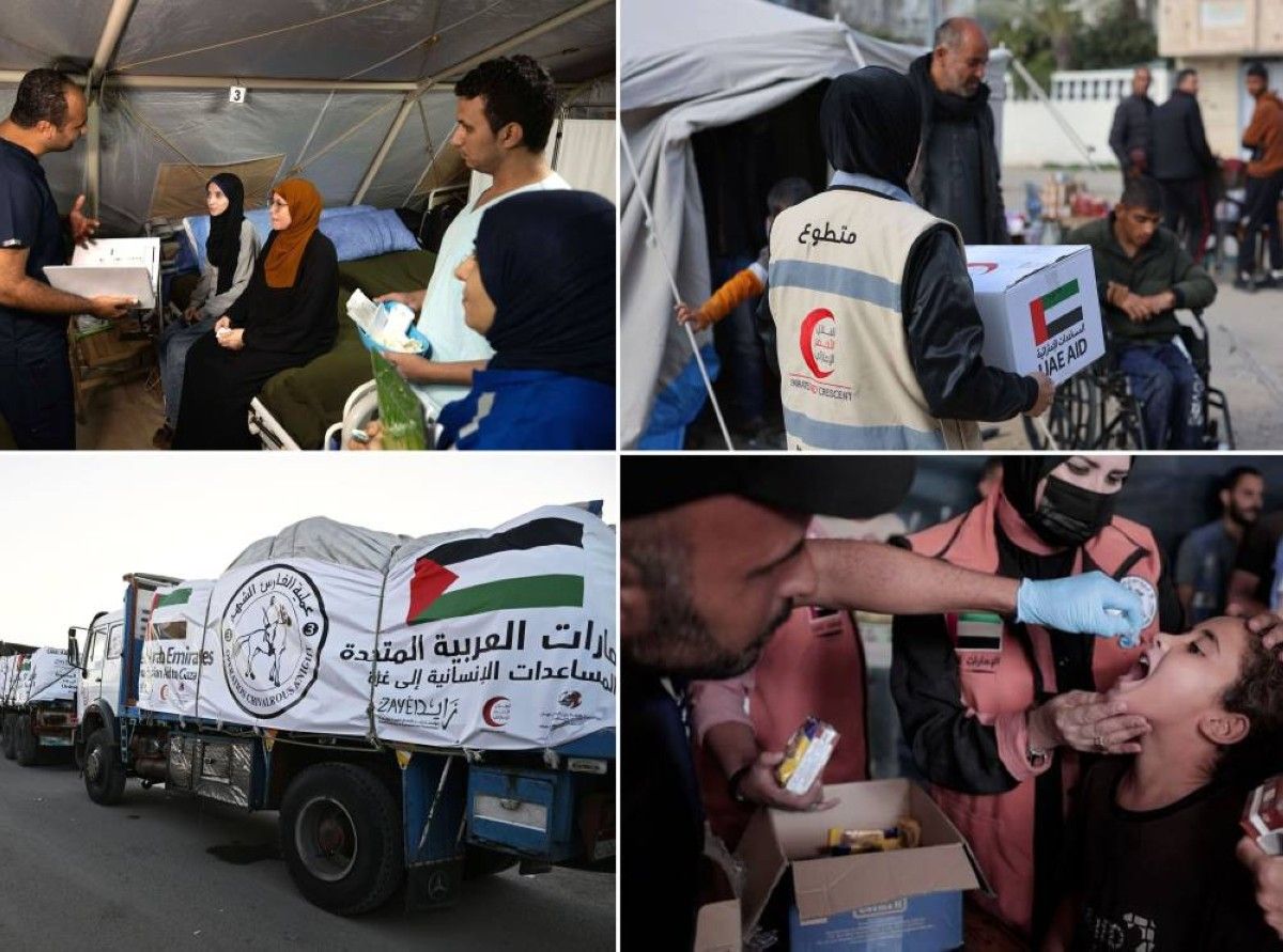 مسؤولون دوليون: الإمارات أظهرت دعماً سخياً استجابة للأوضاع في غزة