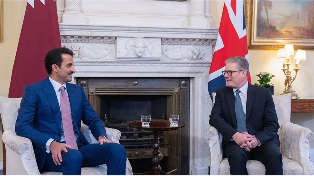 بيان مشترك بين دولة قطر والمملكة المتحدة بمناسبة زيارة صاحب السمو