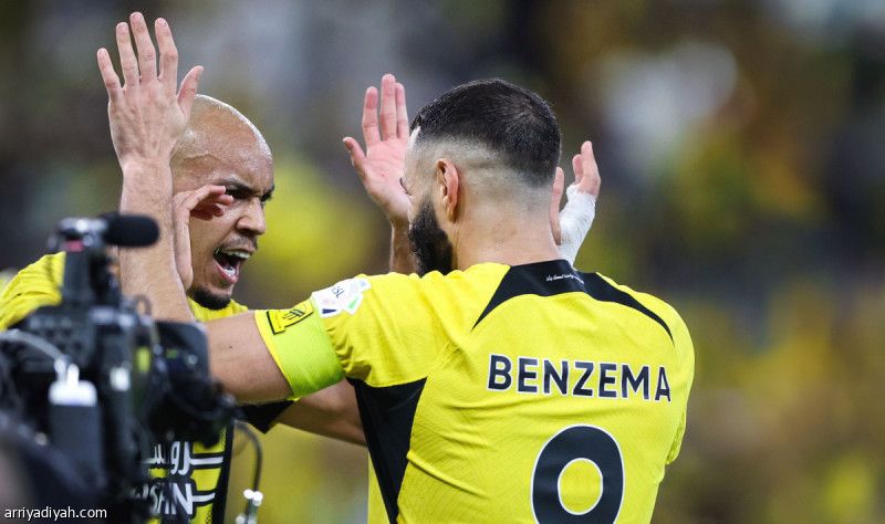 بالنصر.. بنزيما يزور شباك 11 فريقا في الدوري
