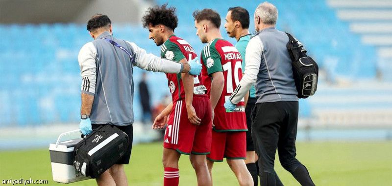 الاتفاق.. إصابة العتيبي كدمة في الساق