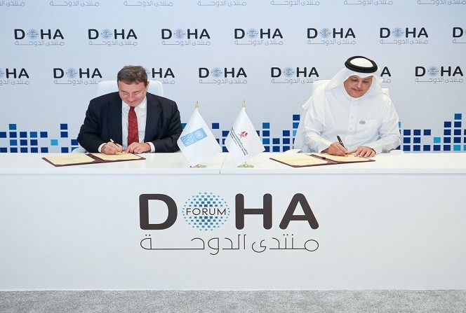 توقيع مذكرة تفاهم بين دولة قطر وبرنامج الأمم المتحدة الإنمائي لتعزيز الابتكار الرقمي وتحقيق تأثير عالمي