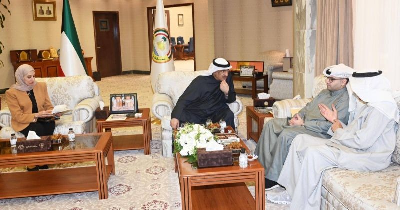 المشاري والحبشي بحثا تسريع تنفيذ المشاريع التنموية في الجهراء