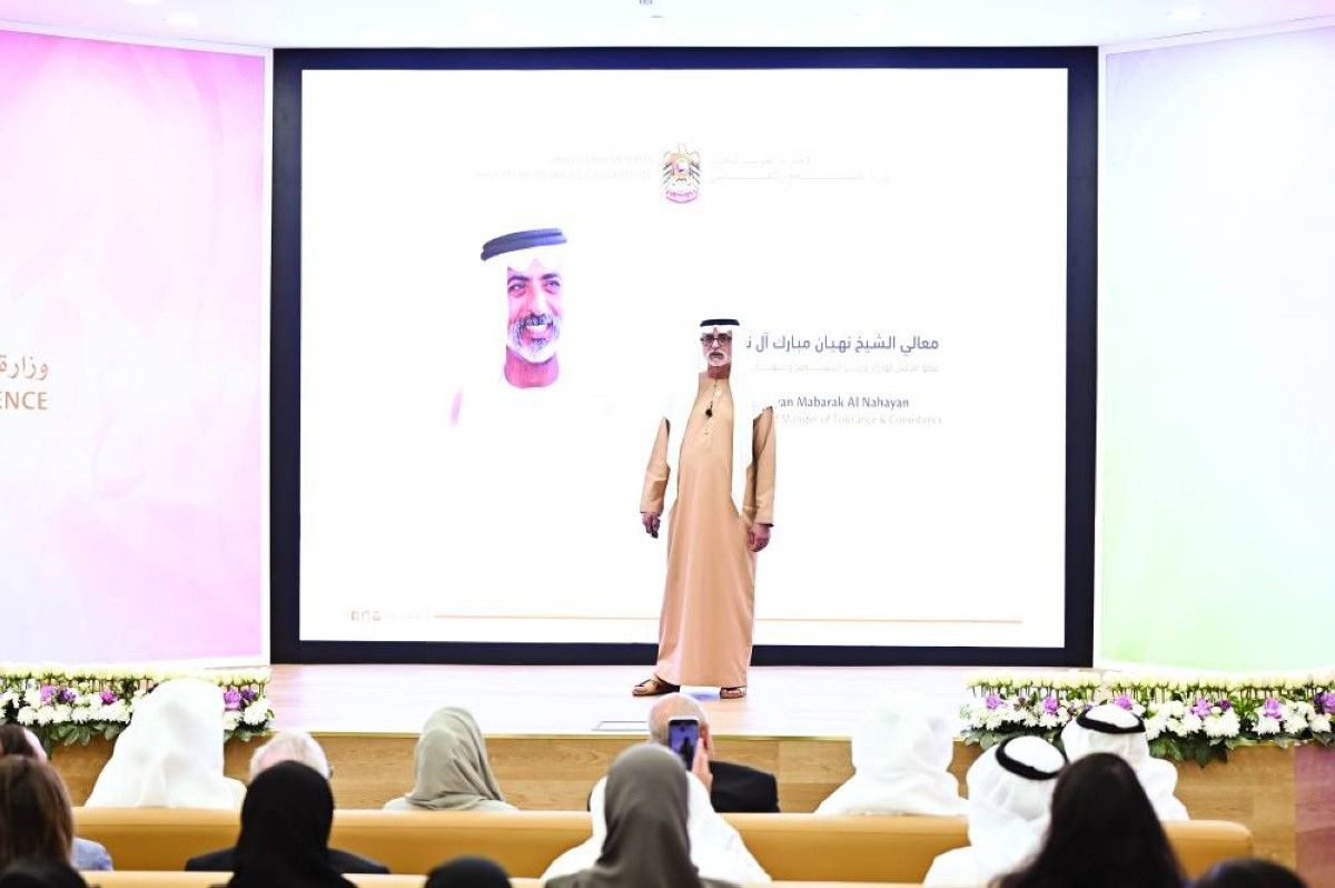 نهيان بن مبارك: الإمارات رمز للتسامح والأخوة