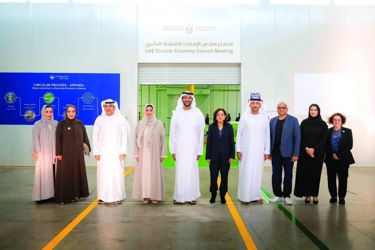 مجلس الإمارات للاقتصاد الدائري يناقش خططاً ومقترحات جديدة