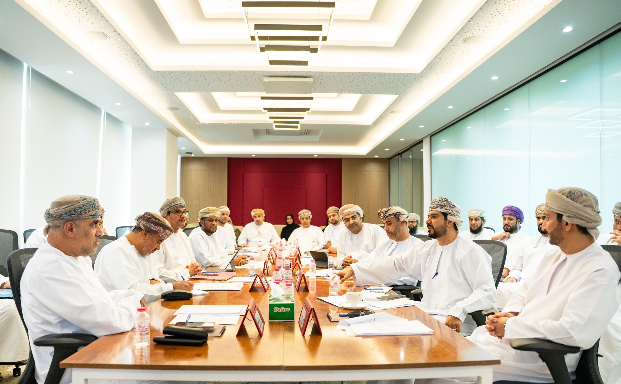 متابعة تنفيذ الأعمال الإنشائية بمدينة السلطان هيثم