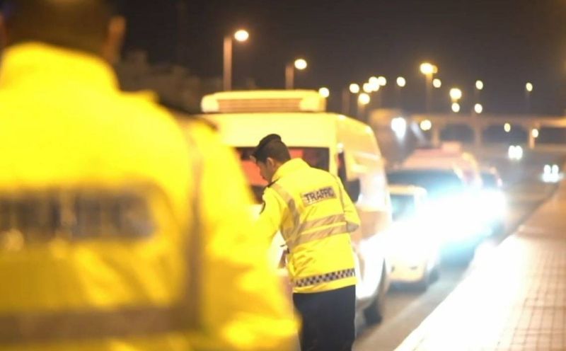 تحرير 1180 مخالفة مرورية بحملة أمنية في الطرق الرئيسية