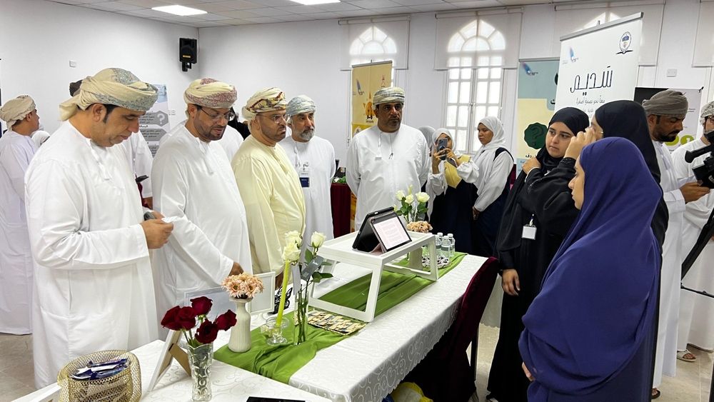 افتتاح معرض الشركات الطلابية بمحافظة البريمي