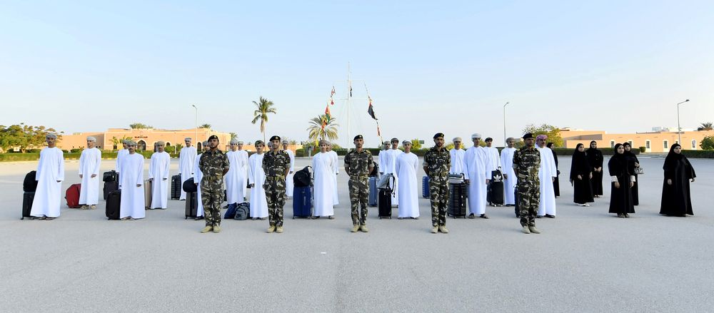 البحرية السلطانية العمانية تستقبل دفعة جديدة من الضباط المرشحين