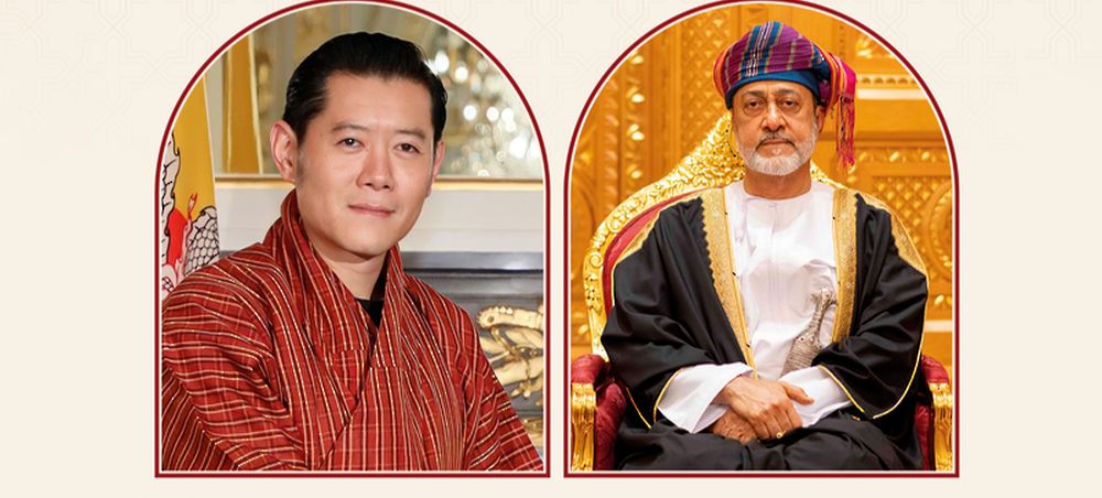 جلالة السُّلطان المعظم يهنّئ ملك بوتان