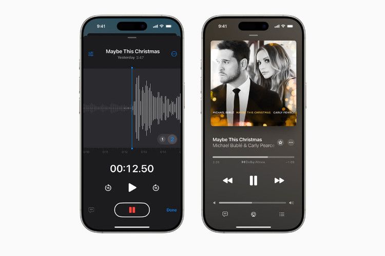 أبل تضيف تحسينًا مثيرًا للمذكرات الصوتية آيفون 16 برو