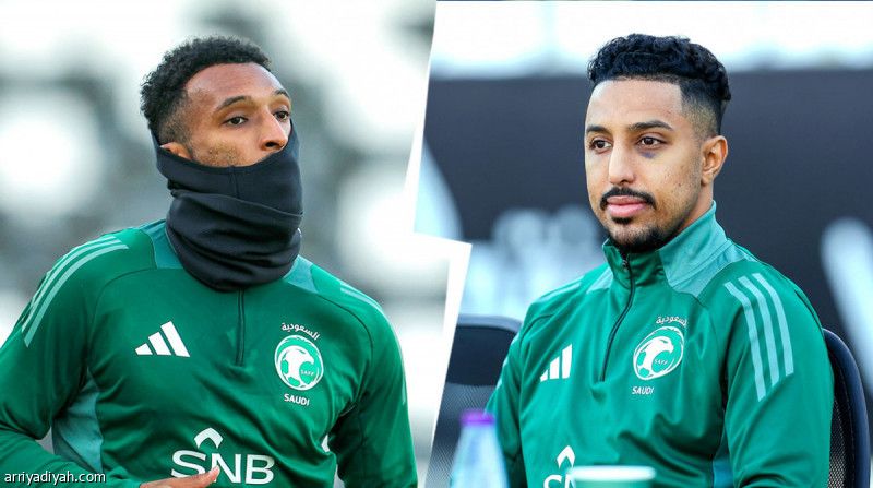 سالم والبريكان يتقدمان بعثة الأخضر