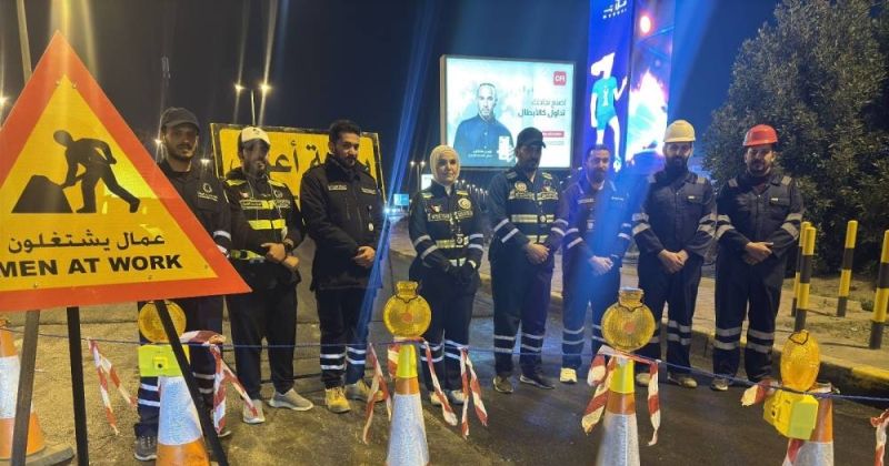 المشعان: بدء الصيانة الجذرية للطرق في منطقة صبحان