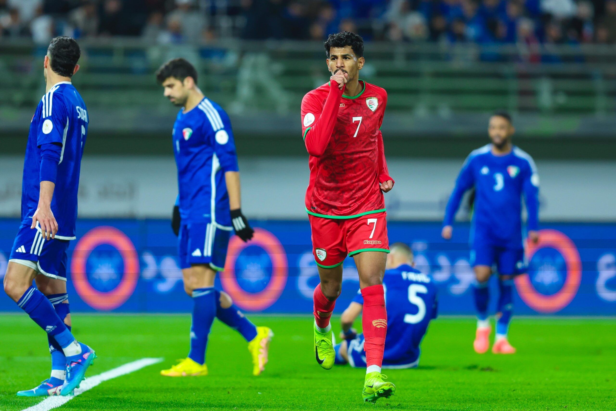 التعادل يحسم مباراة “الأحمر” والكويت في خليجي26