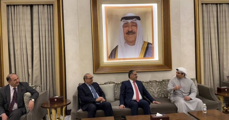 المطيري يستقبل المبرقع: زيارته تجسيد للعلاقات الأخوية بين الكويت والعراق