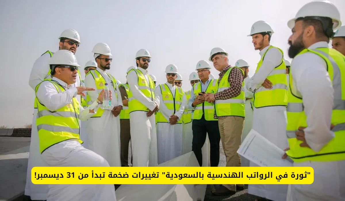 تغييرات ضخمة في الرواتب الهندسية بالسعودية تبدأ من 31 ديسمبر: بشرى للمهندسين!