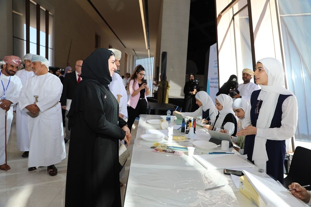 افتتاح المعرض المركزي للشركات الطلابية بولاية منح