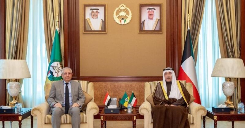 رئيس الحرس الوطني يشيد بالعلاقات التاريخية المتميزة بين الكويت ومصر