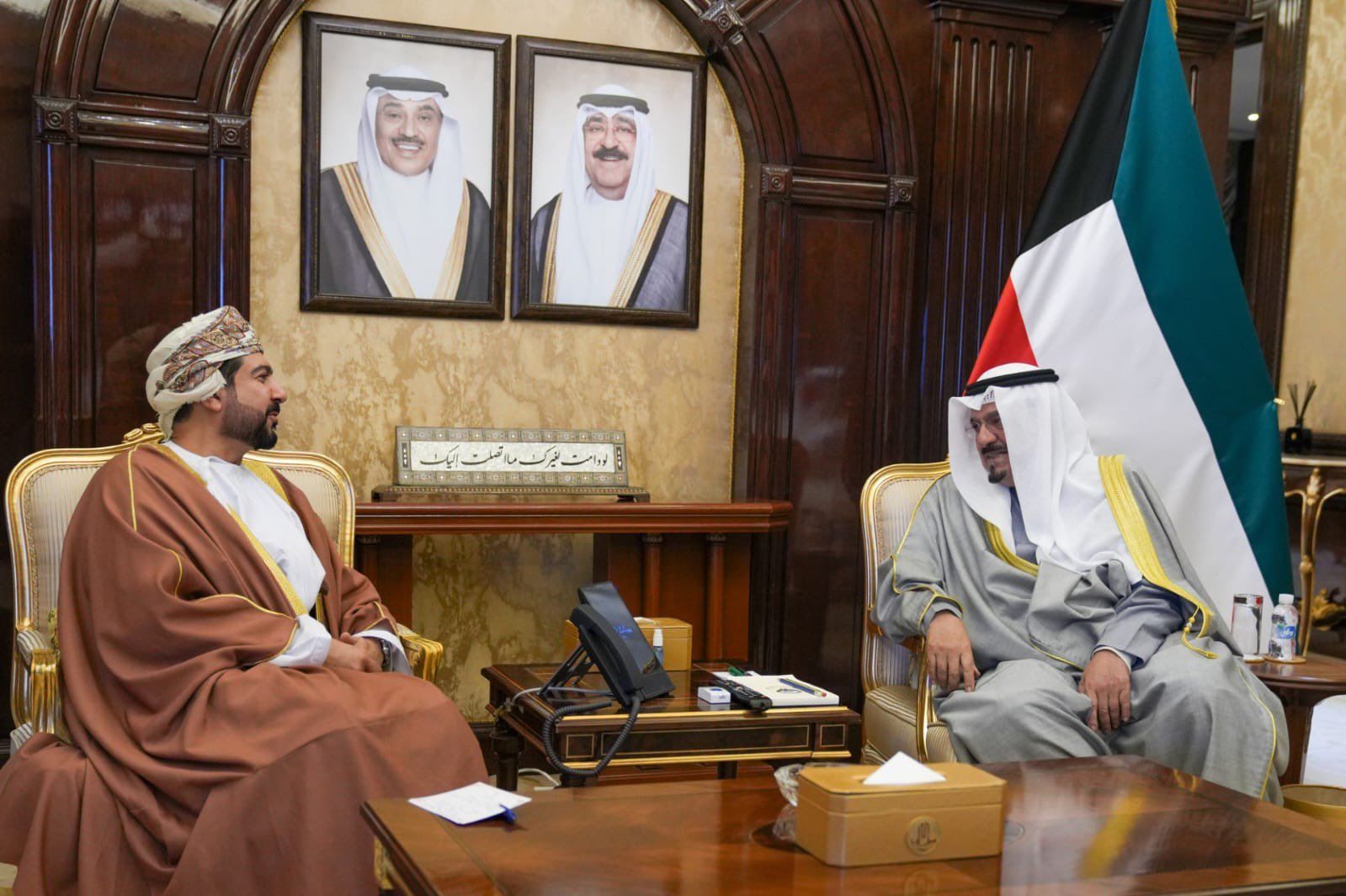 بحث تعزيز علاقات التعاون بين سلطنة عُمان والكويت