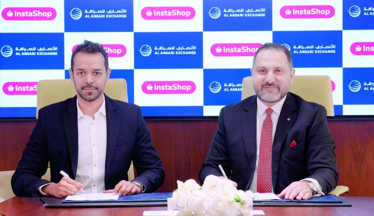 شراكة بين «الأنصاري للصرافة» و«إنستاشوب» لتعزيز المدفوعات